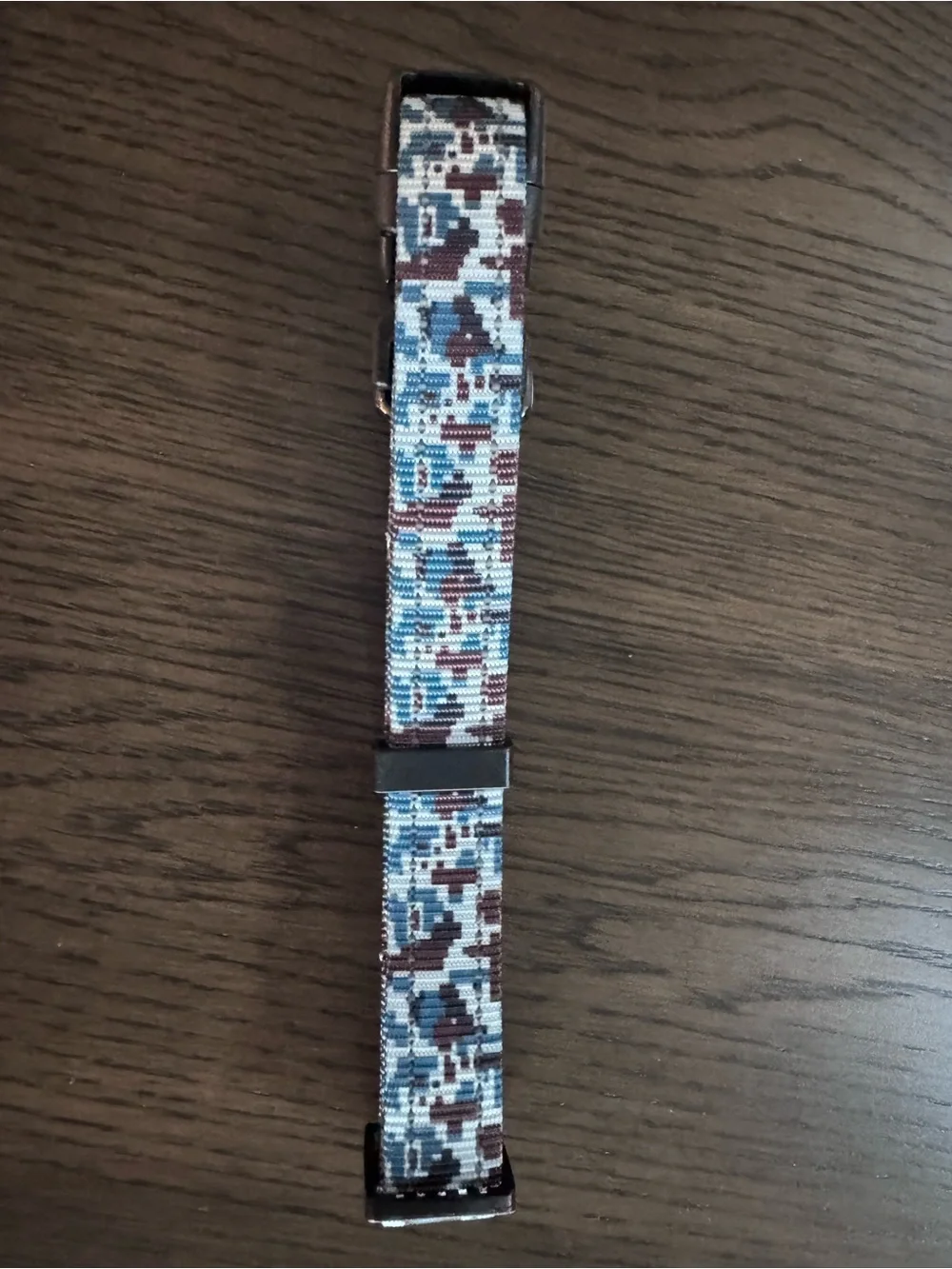 I’ll find you Pet Collar with QR ID Tag — Large - Teal, Brown & White - NWOT - Picture 7 of 8